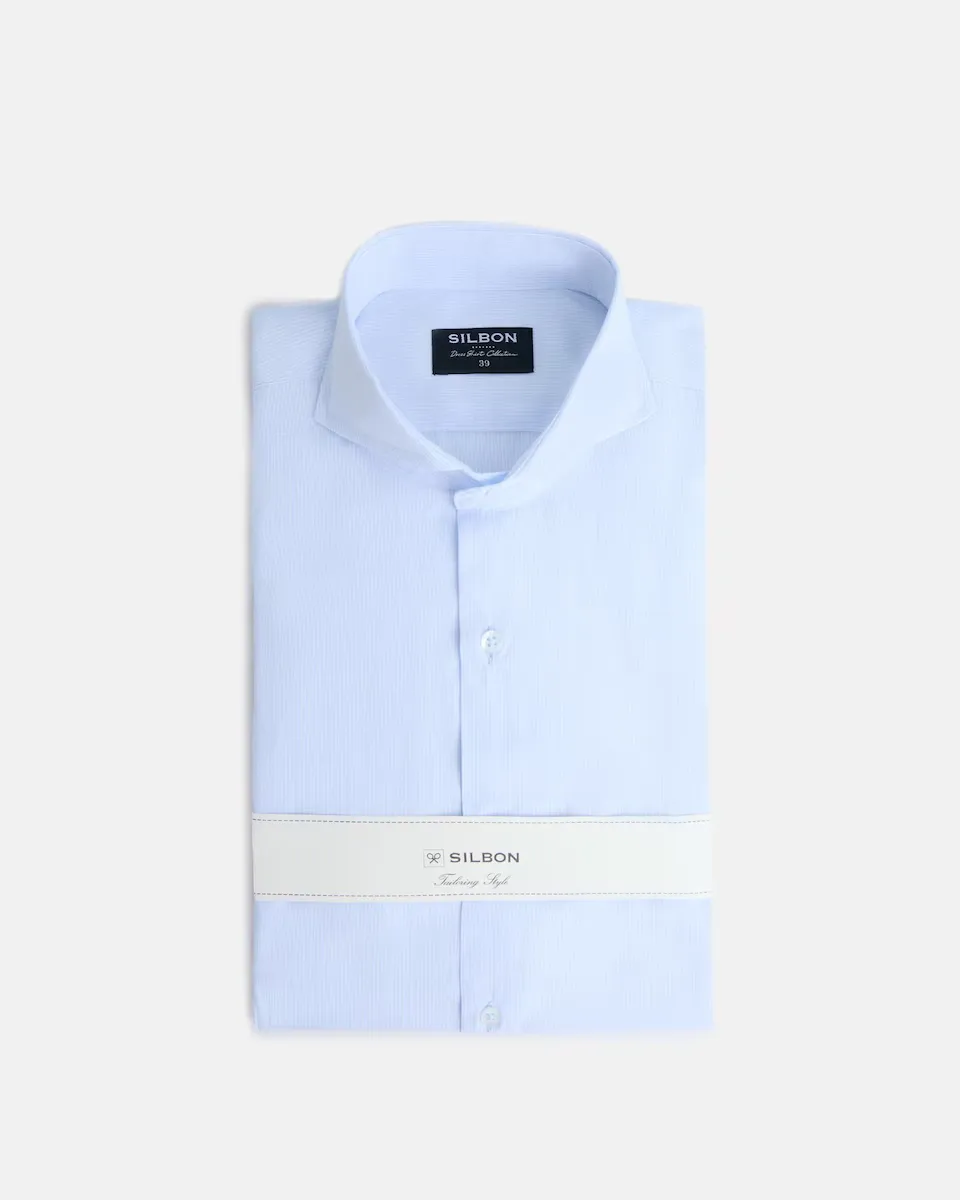 Рубашка мужская нарядная в мелкую клетку голубая Silbon, синий
Рубашка мужская нарядная в мелкую клетку голубая Silbon, синий