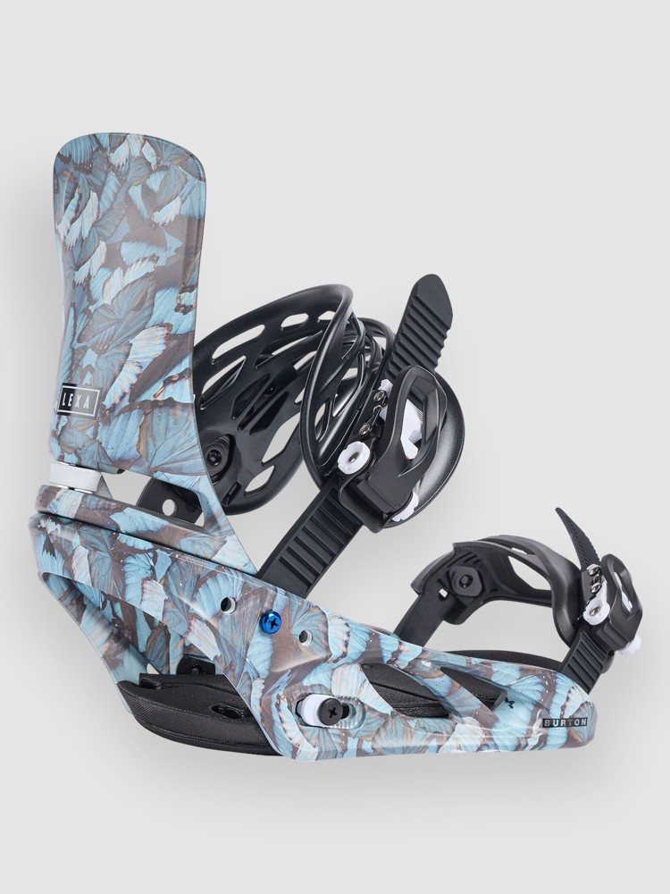 Крепления для сноуборда Burton Lexa 2026 Snowboard-Bindung, blue butterflies
Крепления для сноуборда Burton Lexa 2026 Snowboard-Bindung, blue butterflies