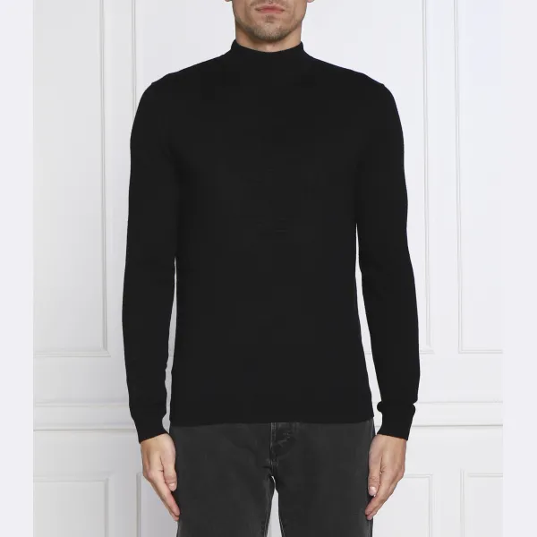 Облегающий свитер с добавлением шерсти Karl Lagerfeld, черный
Облегающий свитер с добавлением шерсти Karl Lagerfeld, черный