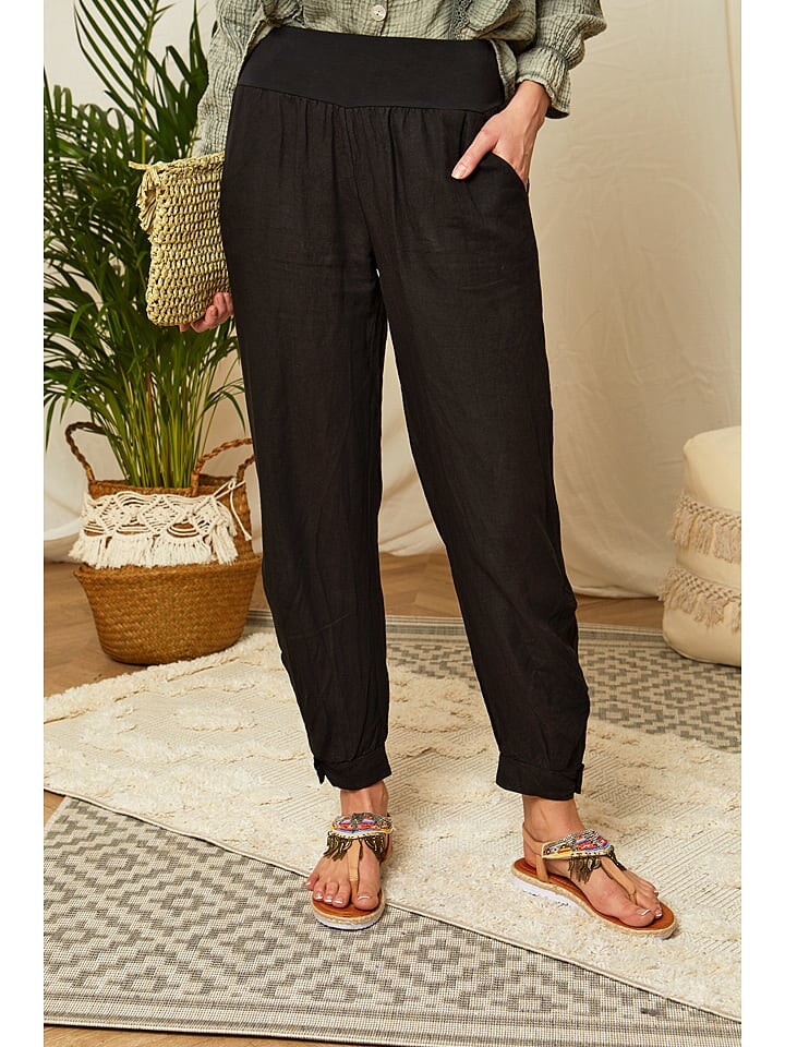 Тканевые брюки Lin Passion, черный
Тканевые брюки Lin Passion, черный