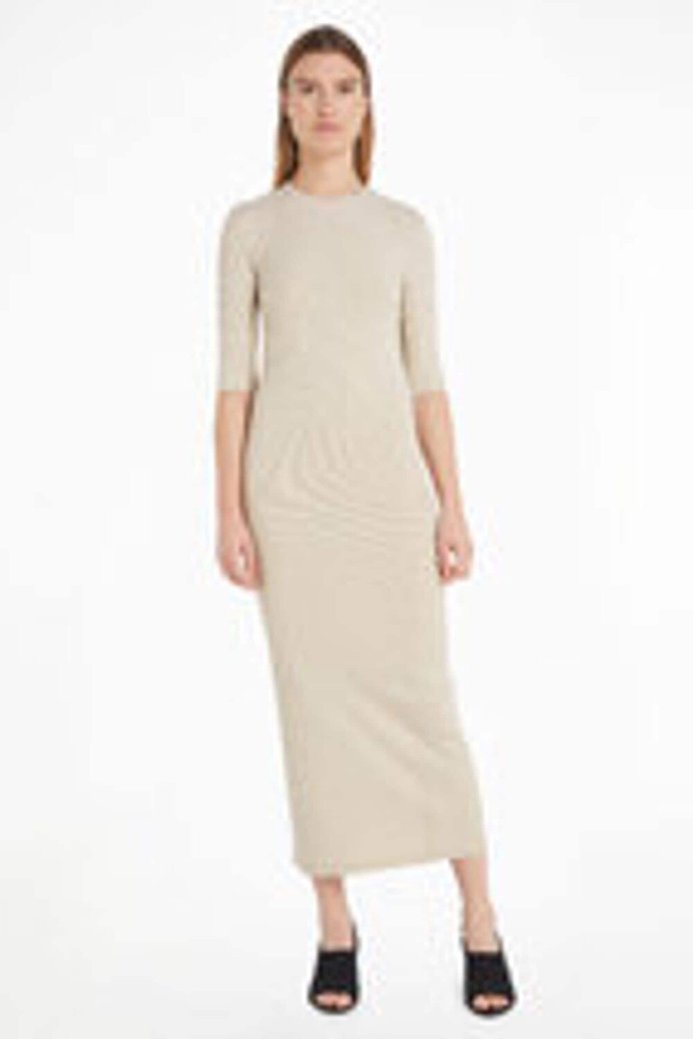 Платье миди в рубчик с футболкой Calvin Klein, бежевый
Платье миди в рубчик с футболкой Calvin Klein, бежевый