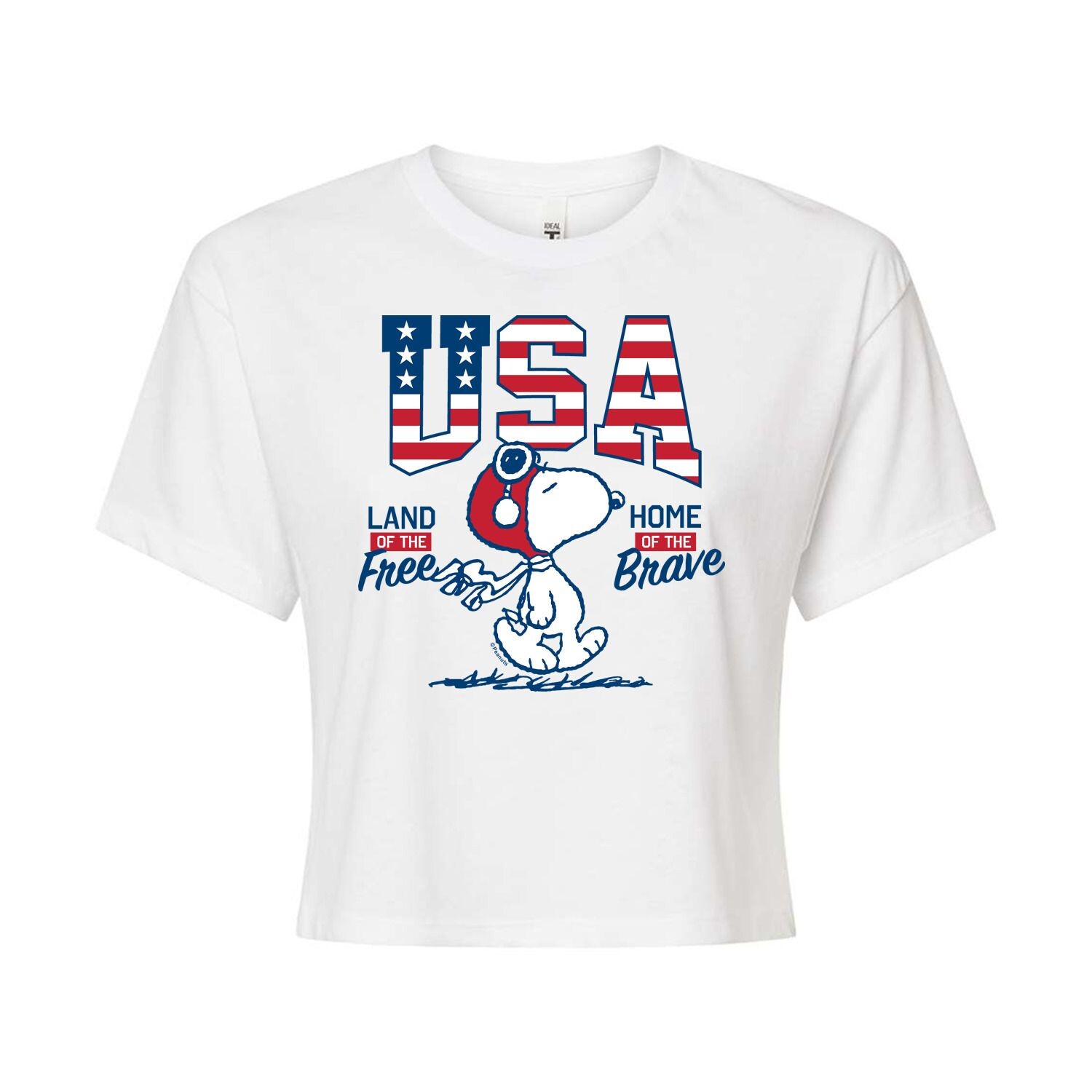 Укороченная футболка с рисунком Peanuts Free Brave для детей Juniors Licensed Character, белый
Укороченная футболка с рисунком Peanuts Free Brave для детей Juniors Licensed Character, белый