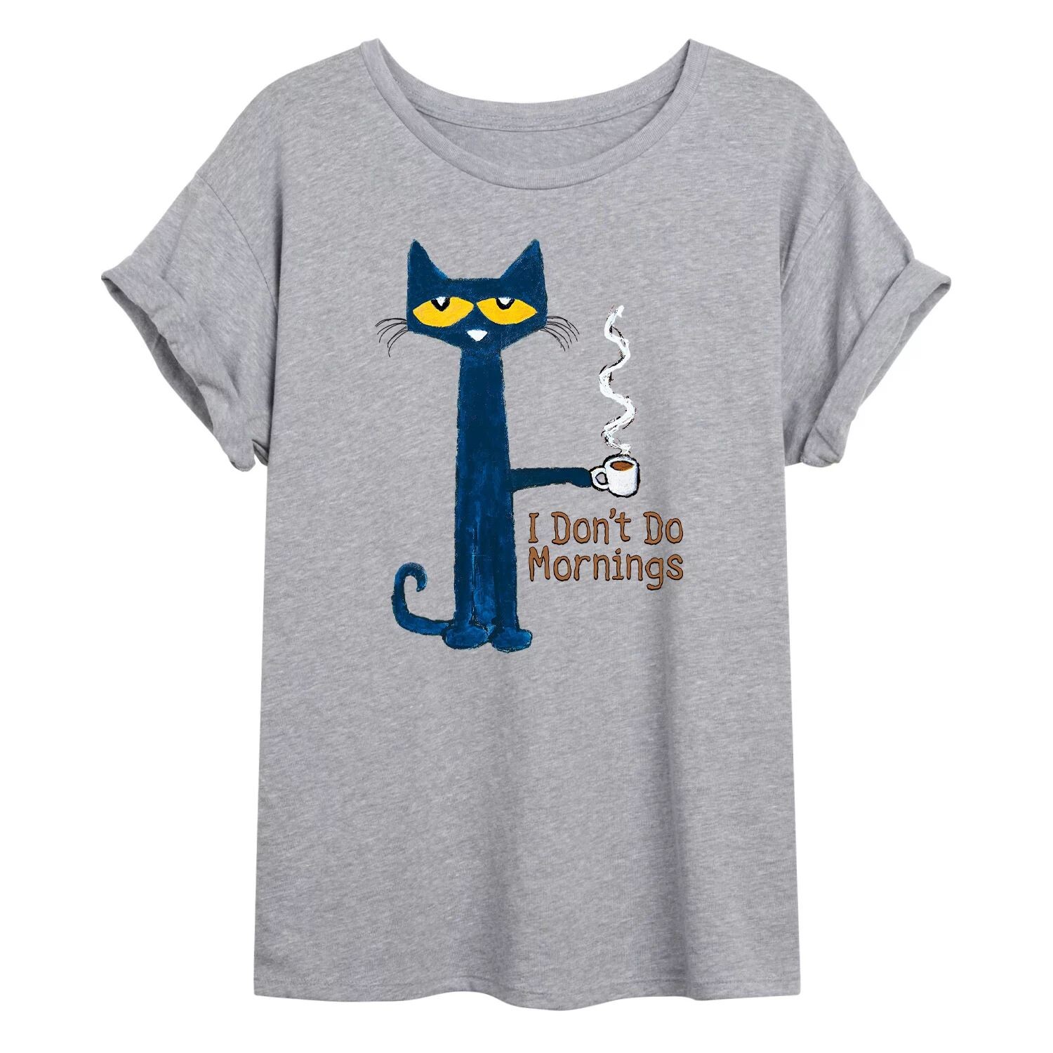 Большая футболка с рисунком кота Пита для юниоров «Don't Do Mornings» Licensed Character
Большая футболка с рисунком кота Пита для юниоров «Don't Do Mornings» Licensed Character
