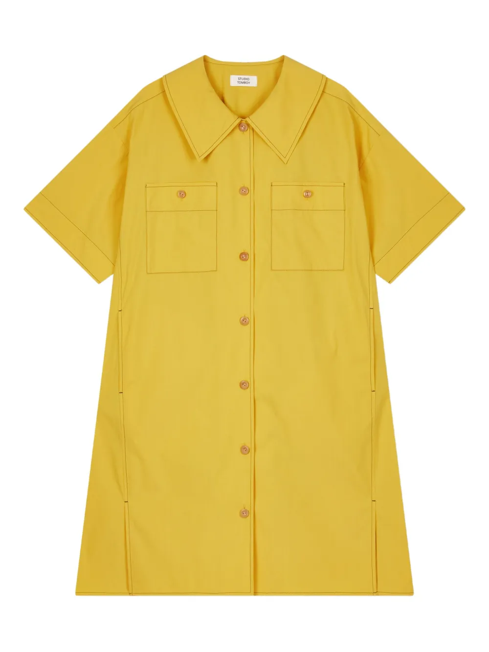 Платье с карманами на пуговицах STUDIO TOMBOY, желтый
Платье с карманами на пуговицах STUDIO TOMBOY, желтый