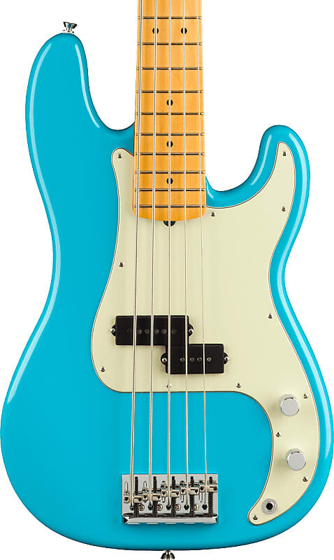 Басс гитара Fender American Professional II Precision Bass V. Maple Fingerboard, Miami Blue
Басс гитара Fender American Professional II Precision Bass V. Maple Fingerboard, Miami Blue