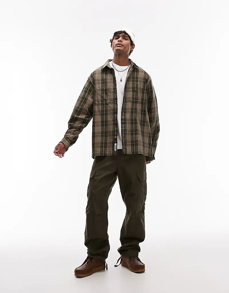 Обычные брюки-карго цвета хаки Carhartt WIP
Обычные брюки-карго цвета хаки Carhartt WIP