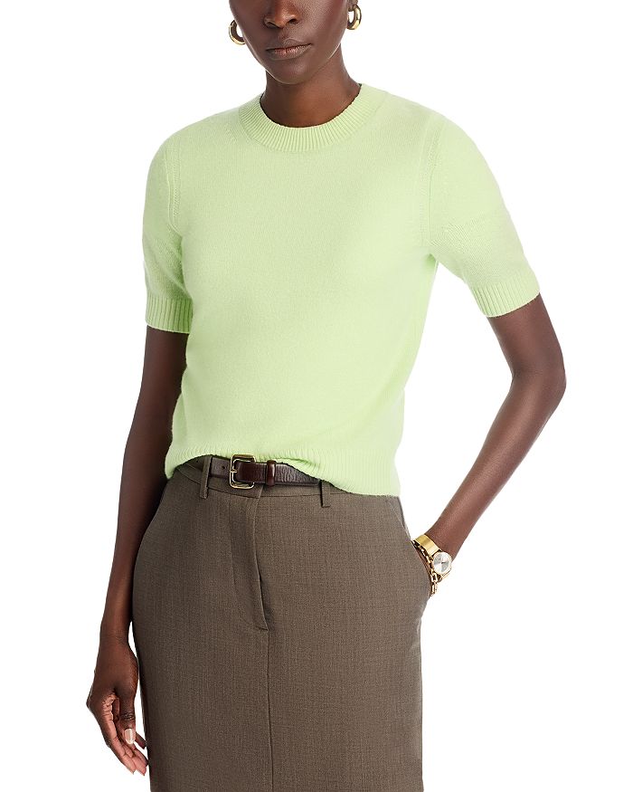 Кашемировый свитер-футболка Guest in Residence, зеленый
Кашемировый свитер-футболка Guest in Residence, зеленый