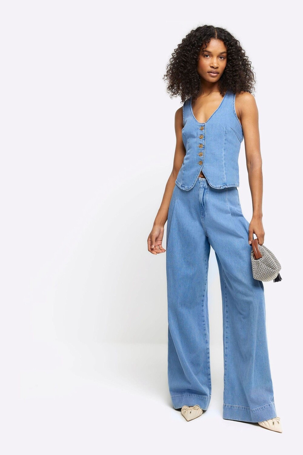 Мешковатые джинсы средней посадки стретч River Island, синий
Мешковатые джинсы средней посадки стретч River Island, синий