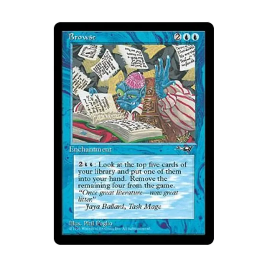 CCG Обзор (U2), MTG - Alliances 
CCG Обзор (U2), MTG - Alliances