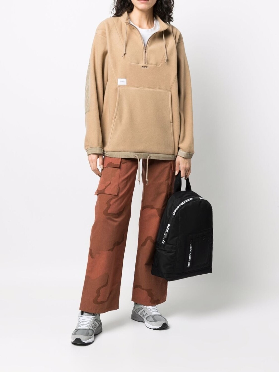 WTAPS толстовка с нашивкой-логотипом, коричневый
WTAPS толстовка с нашивкой-логотипом, коричневый