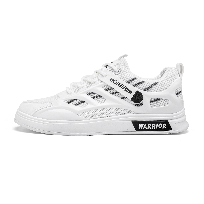WARRIOR Износостойкие, легкие и дышащие низкие повседневные кроссовки для мужчин, цвет белый/черный
WARRIOR Износостойкие, легкие и дышащие низкие повседневные кроссовки для мужчин, цвет белый/черный
