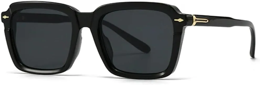 Популярные солнцезащитные очки с градиентным покрытием для женщин и мужчин, защита от УФ-излучения UV400, винтажный дизайн с заклепками UATXTAU, Black Gray
Популярные солнцезащитные очки с градиентным покрытием для женщин и мужчин, защита от УФ-излучения UV400, винтажный дизайн с заклепками UATXTAU, Black Gray