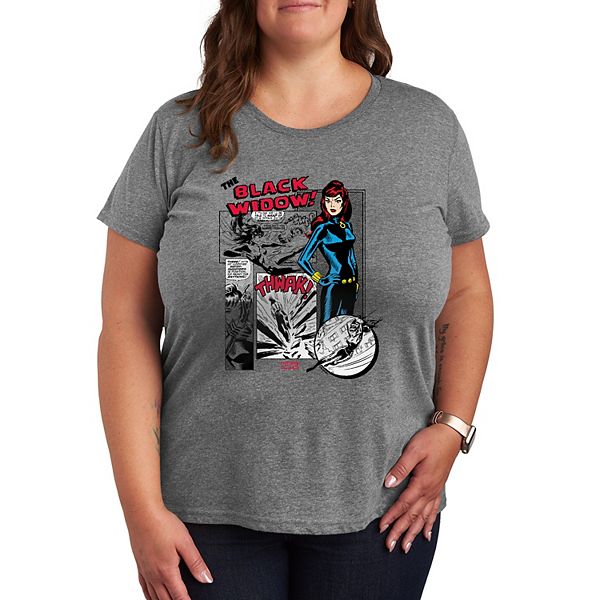 Футболка с принтом комиксов Black Widow Plus size Marvel, Heather Gray, Черный, Футболка с принтом комиксов Black Widow Plus size Marvel, Heather Gray
Футболка с принтом комиксов Black Widow Plus size Marvel, Heather Gray, Черный, Футболка с принтом комиксов Black Widow Plus size Marvel, Heather Gray