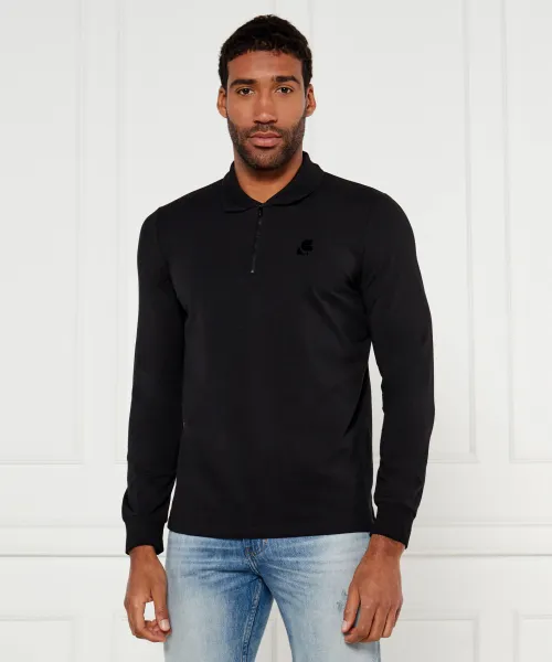 Футболка поло Regular fit Karl Lagerfeld, черный
Футболка поло Regular fit Karl Lagerfeld, черный