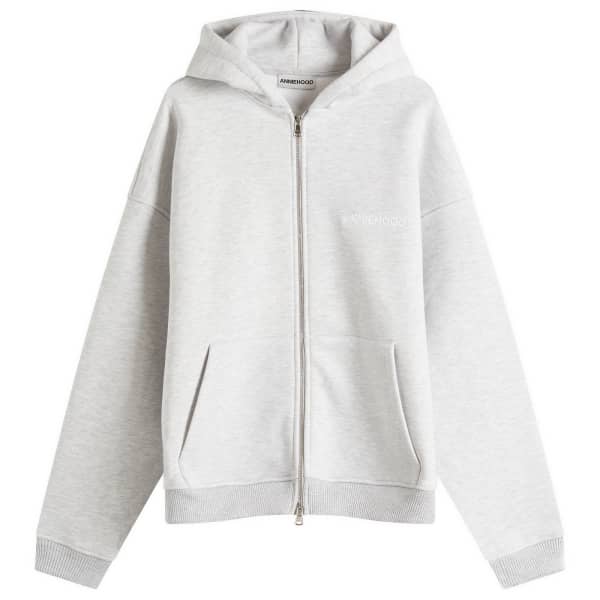 Толстовка с капюшоном на молнии с логотипом Annie Hood, серый
Толстовка с капюшоном на молнии с логотипом Annie Hood, серый