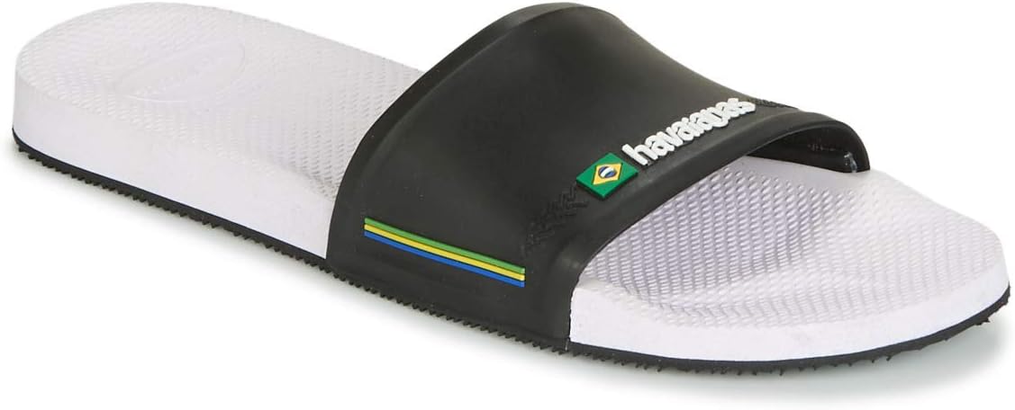 Сандалии Havaianas Slide Brazil унисекс, белый/черный
Сандалии Havaianas Slide Brazil унисекс, белый/черный