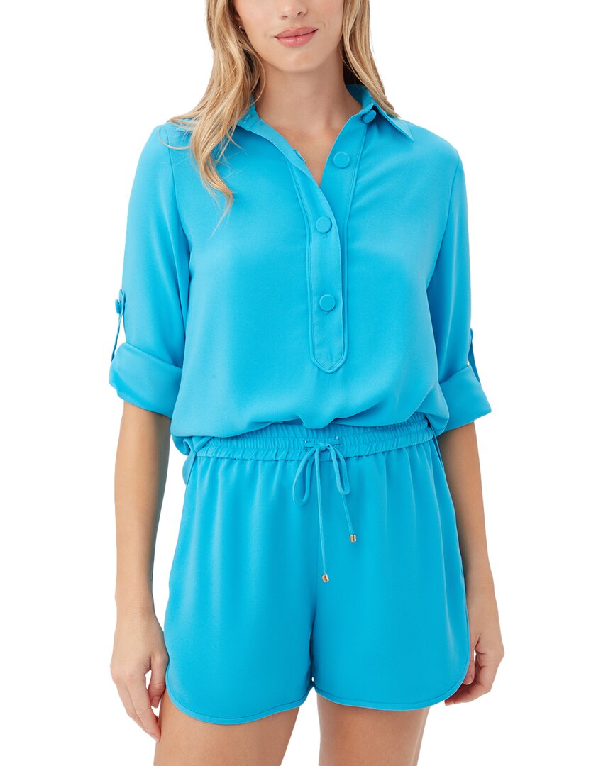 Блузка женская Trina Turk, синий
Блузка женская Trina Turk, синий