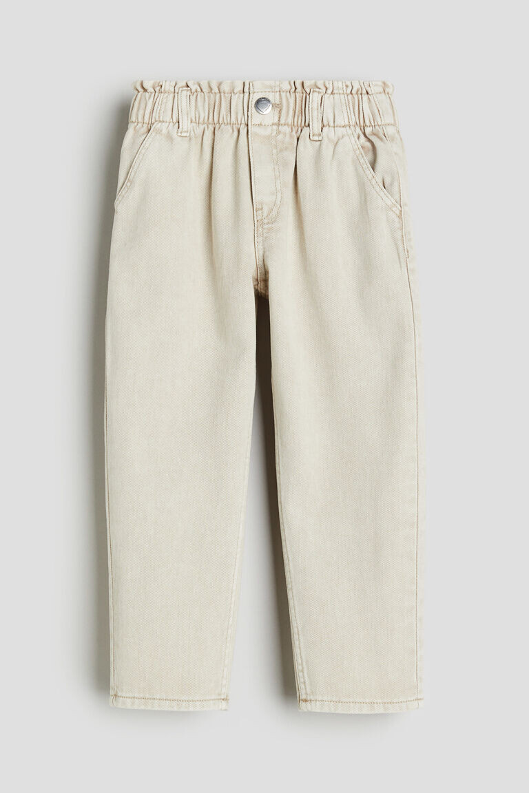 Джинсы свободного кроя H&M, бежевый
Джинсы свободного кроя H&M, бежевый