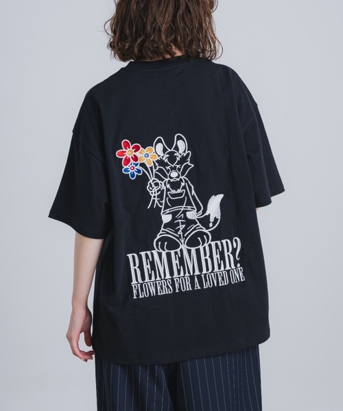 Remember. Футболка с принтом, Bouquet Wolf Remember, черный
Remember. Футболка с принтом, Bouquet Wolf Remember, черный