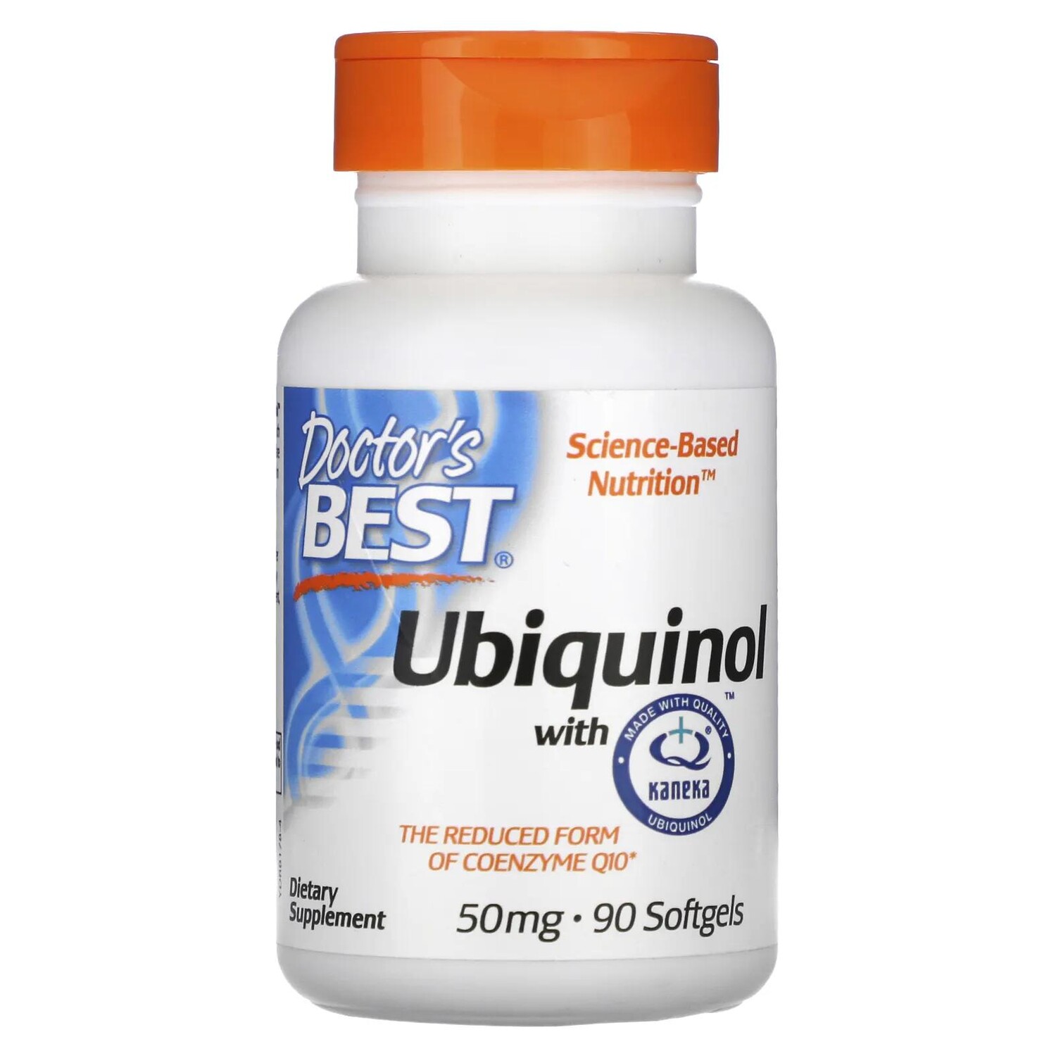 Doctor's Best Ubiquinol with Kaneka 50 mg 90 Softgels
Doctor's Best Ubiquinol with Kaneka 50 mg 90 Softgels