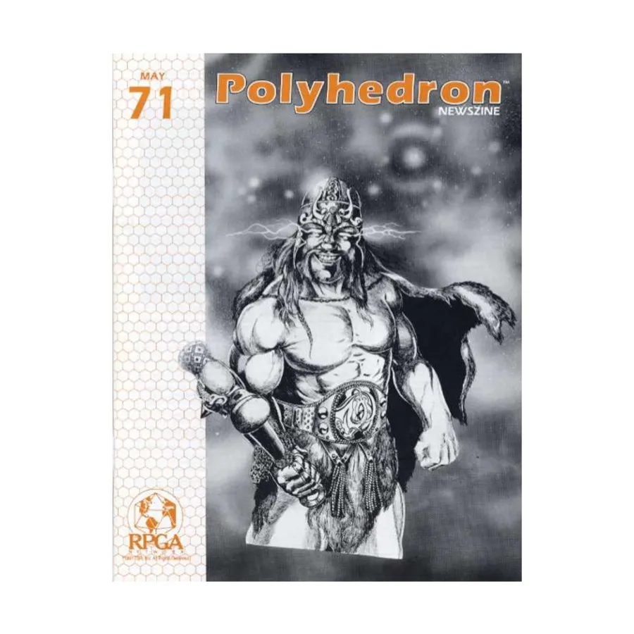 Журнал #71 "Fluffynoia - Paranoia Scenario, Spelljammer, Marvel Super Heroes", Polyhedron Magazine #051 - #100 
Журнал #71 "Fluffynoia - Paranoia Scenario, Spelljammer, Marvel Super Heroes", Polyhedron Magazine #051 - #100