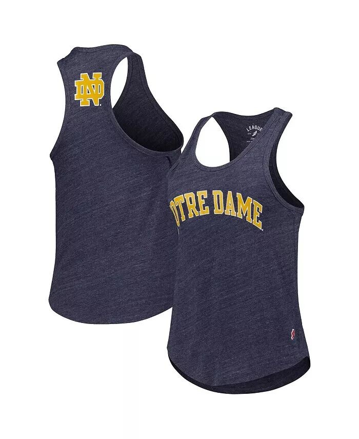 Женская майка-борцовка Heather Navy Notre Dame Fighting Irish Two-Hit Intramural Tri-Blend с круглым вырезом League Collegiate Wear
Женская майка-борцовка Heather Navy Notre Dame Fighting Irish Two-Hit Intramural Tri-Blend с круглым вырезом League Collegiate Wear