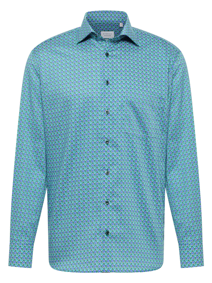 Рубашка Eterna, зеленый
Рубашка Eterna, зеленый