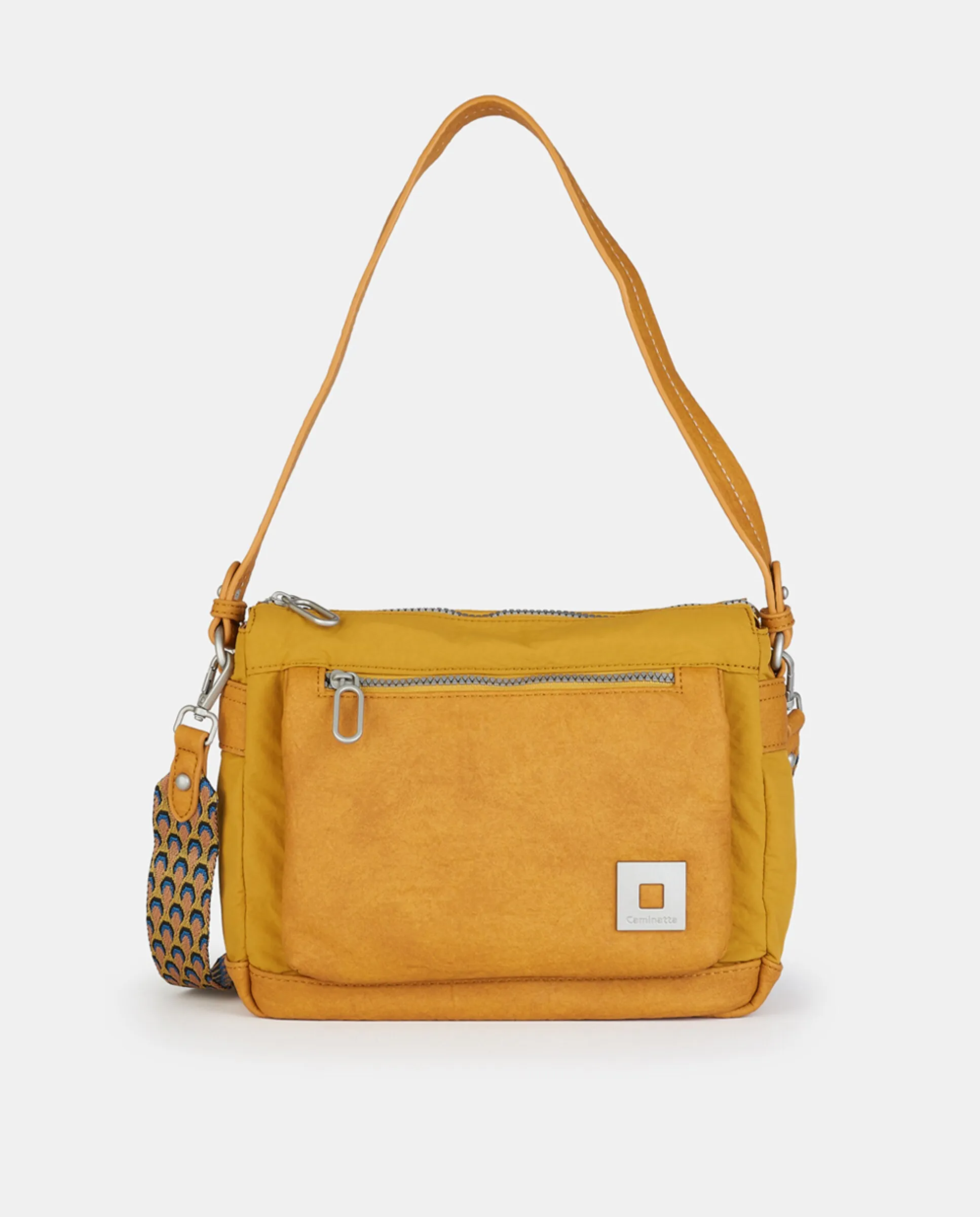 Сумка через плечо с молнией Caminatta, горчичный
Сумка через плечо с молнией Caminatta, горчичный