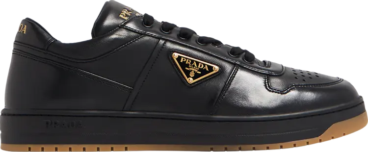 Кроссовки Prada Downtown Leather 'Black Gold', черный
Кроссовки Prada Downtown Leather 'Black Gold', черный