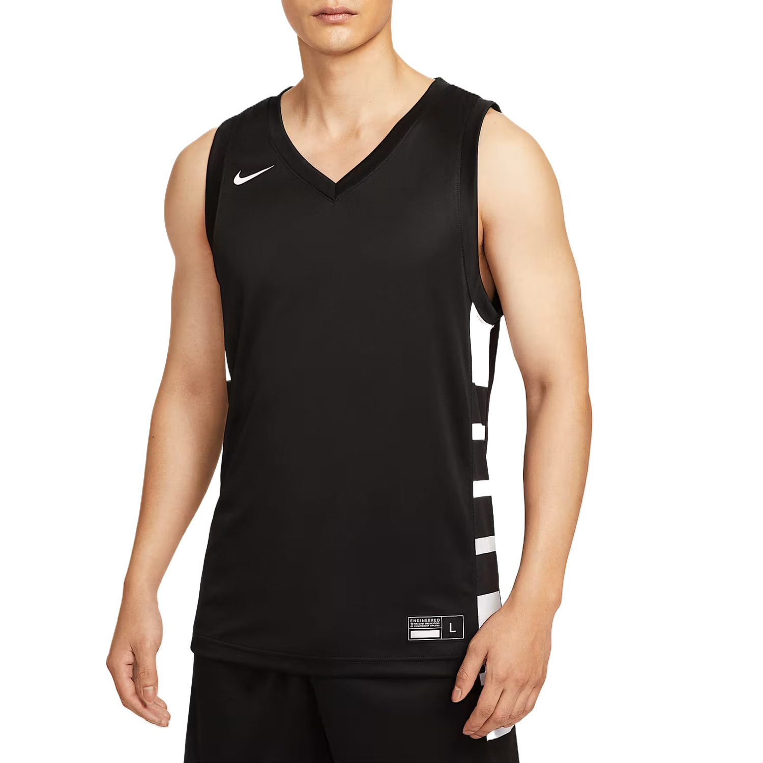 Nike Мужская баскетбольная майка dri fit team black
Nike Мужская баскетбольная майка dri fit team black