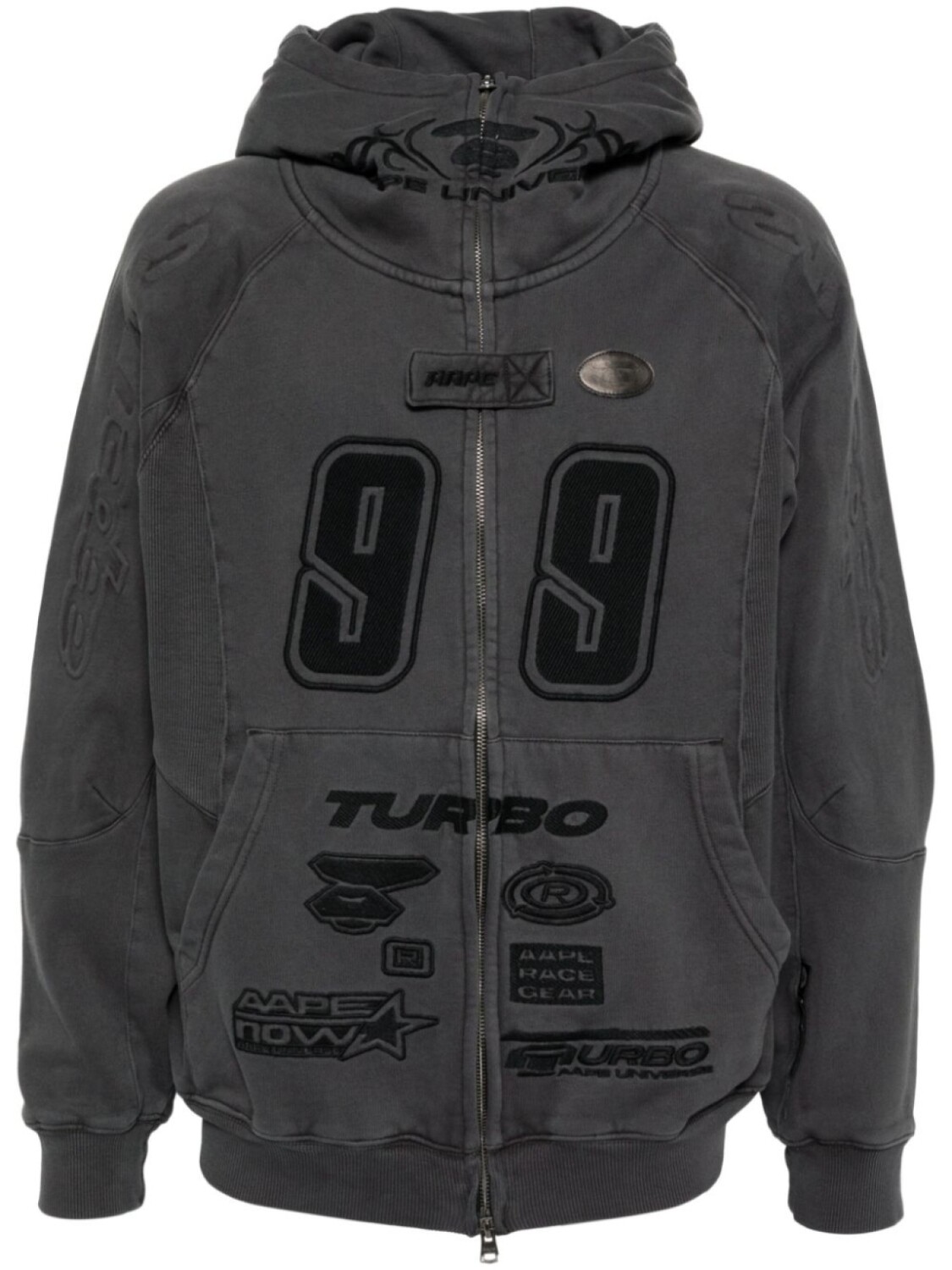 Худи с вышивкой AAPE BY *A BATHING APE, черный
Худи с вышивкой AAPE BY *A BATHING APE, черный