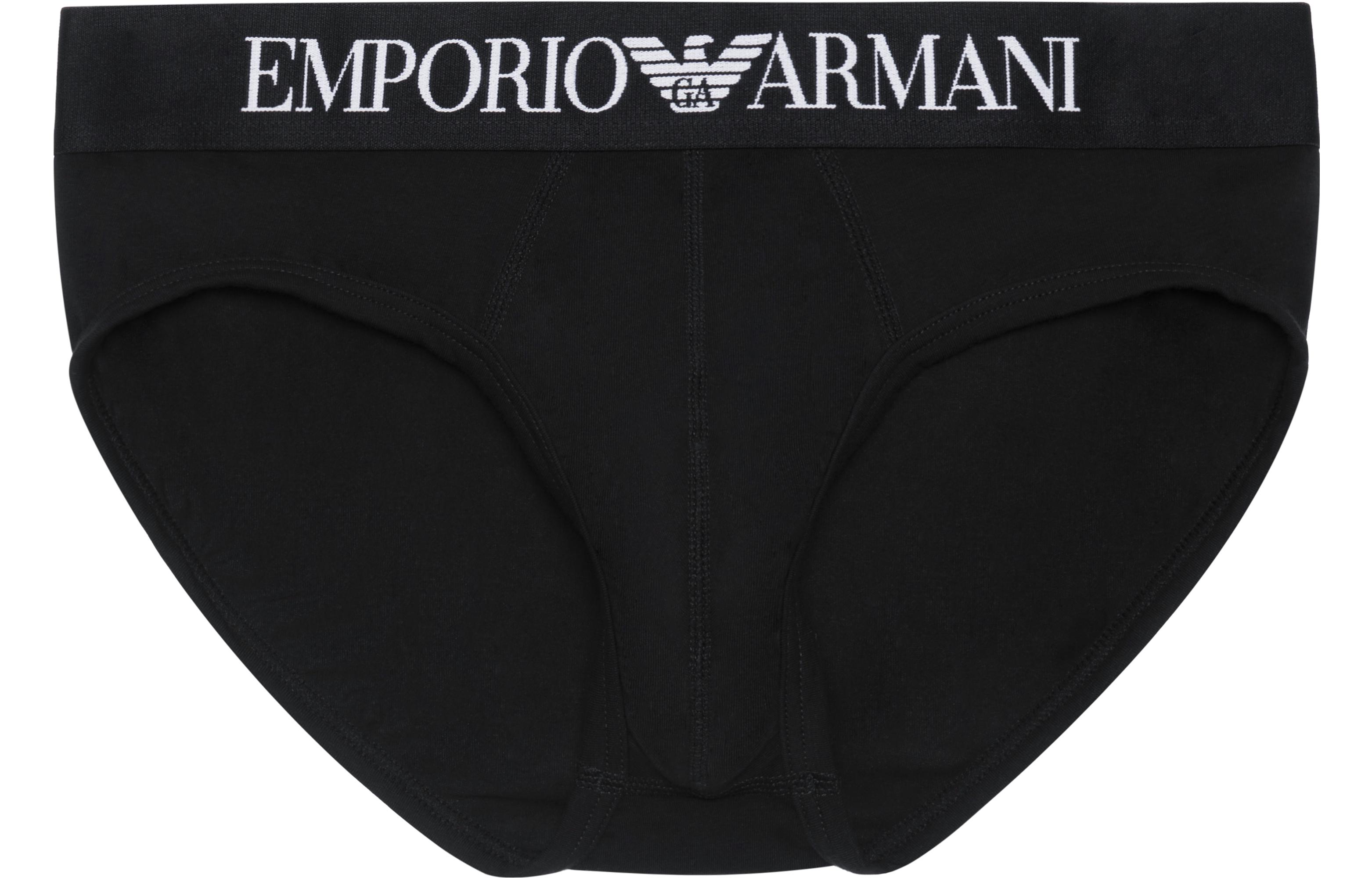 Два комплекта эластичных хлопковых трусиков EMPORIO ARMANI, черный
Два комплекта эластичных хлопковых трусиков EMPORIO ARMANI, черный