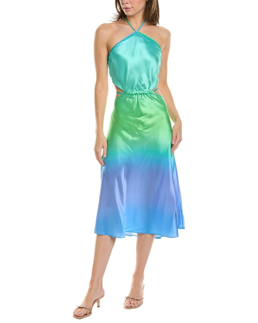 Шелковое платье миди Rococo Sand Kiki, синий
Шелковое платье миди Rococo Sand Kiki, синий