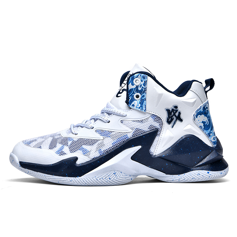 GQWE Антискользящие износостойкие баскетбольные кроссовки унисекс бело-синие, цвет White Blue
GQWE Антискользящие износостойкие баскетбольные кроссовки унисекс бело-синие, цвет White Blue