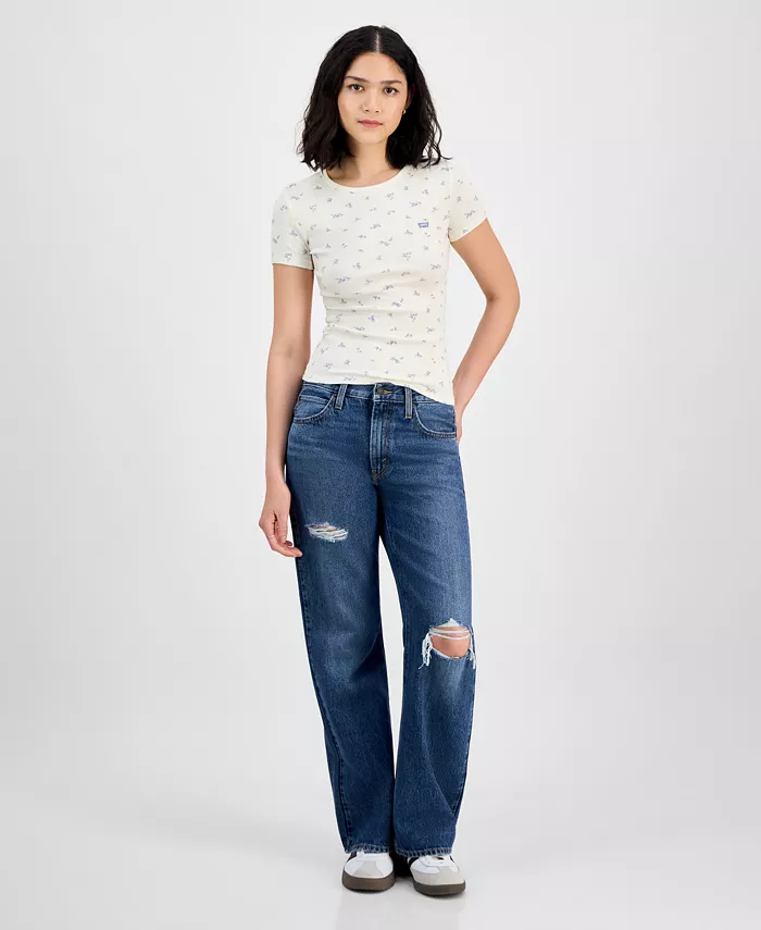 Женские джинсы '94 свободного кроя Bootcut из хлопка Levi's, синий
Женские джинсы '94 свободного кроя Bootcut из хлопка Levi's, синий