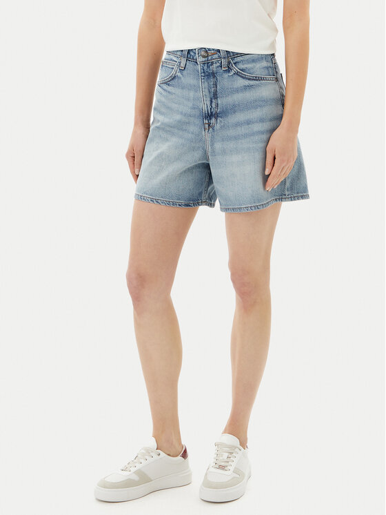 Широкие джинсовые шорты Stella 112363786 Lee, синий
Широкие джинсовые шорты Stella 112363786 Lee, синий