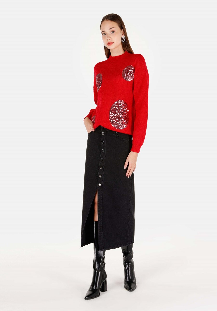 Свитер Colin's, красный
Свитер Colin's, красный