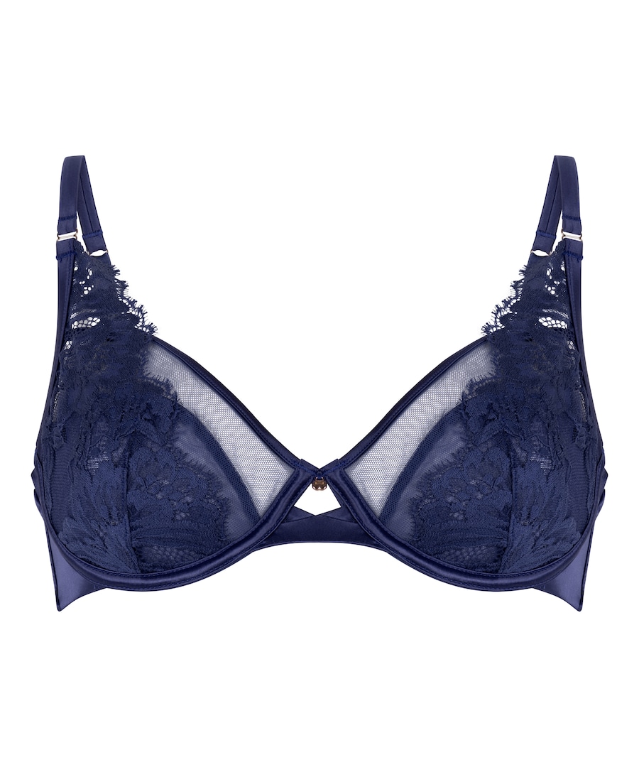 Бюстгальтер-футболка Hunkemöller Grace, индиго
Бюстгальтер-футболка Hunkemöller Grace, индиго