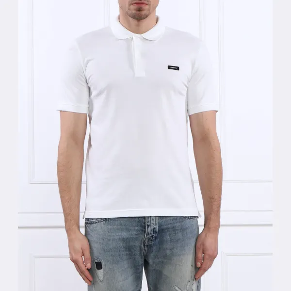 Облегающая рубашка-поло Calvin Klein, белый
Облегающая рубашка-поло Calvin Klein, белый