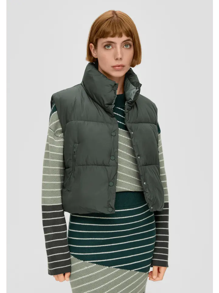 Функциональный жилет s.Oliver, оливковый
Функциональный жилет s.Oliver, оливковый