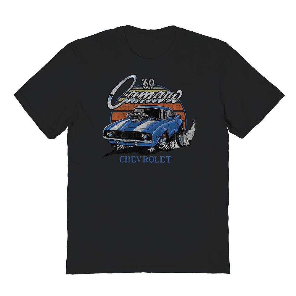 Мужская футболка Camaro 69 Vintage с графическим рисунком Licensed Character, черный
Мужская футболка Camaro 69 Vintage с графическим рисунком Licensed Character, черный