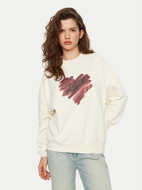 Толстовка обычного кроя Karl Lagerfeld, экрю
Толстовка обычного кроя Karl Lagerfeld, экрю