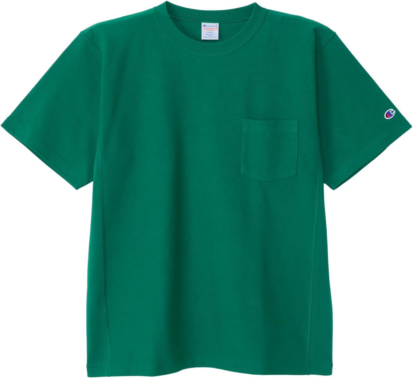 Мужская футболка Champion C3-Z319Z с коротким рукавом, круглым вырезом, средний зеленый цвет, размер XL
Мужская футболка Champion C3-Z319Z с коротким рукавом, круглым вырезом, средний зеленый цвет, размер XL