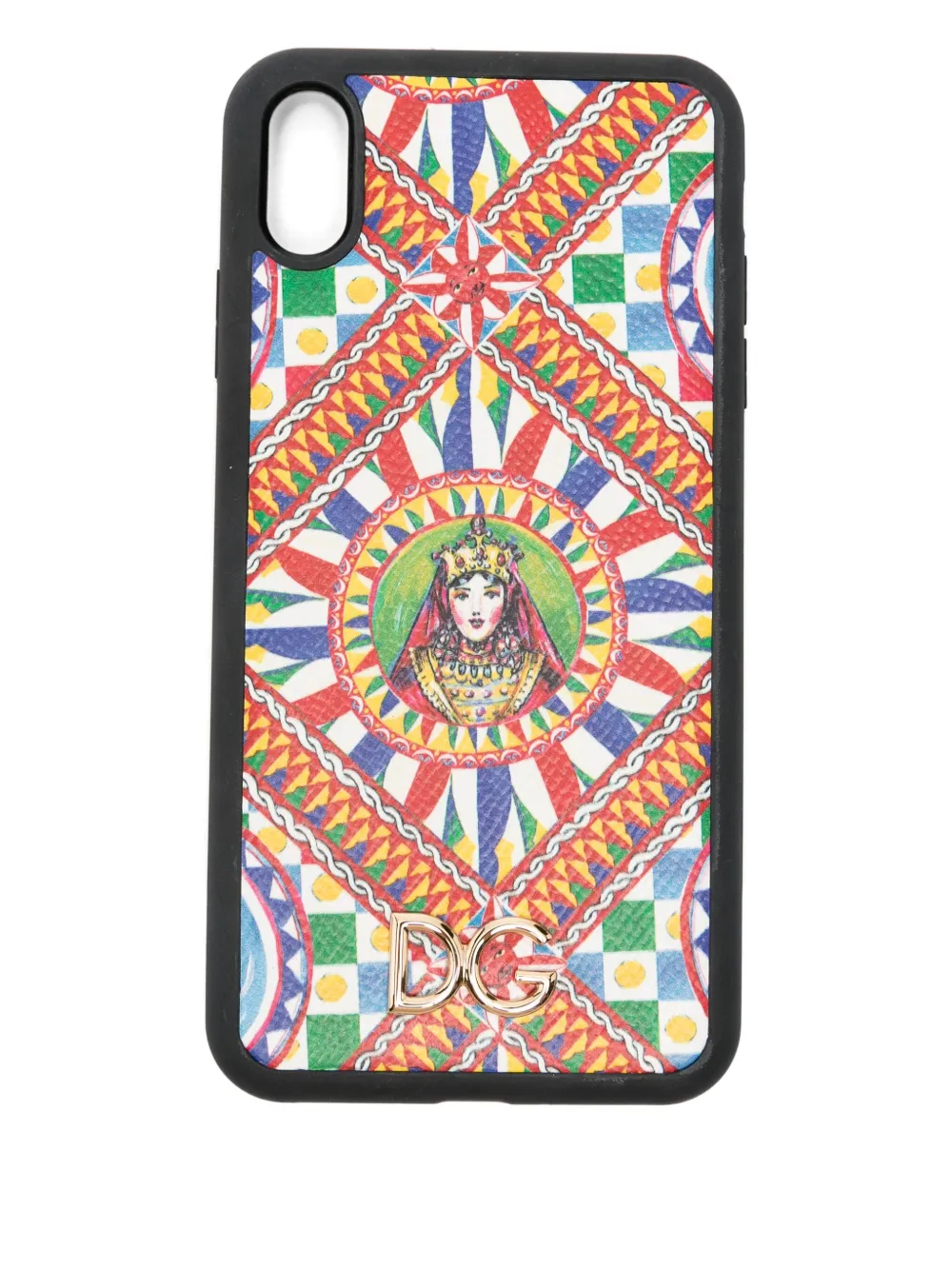 Чехол для телефона с узором и логотипом DG Dolce & Gabbana, черный
Чехол для телефона с узором и логотипом DG Dolce & Gabbana, черный