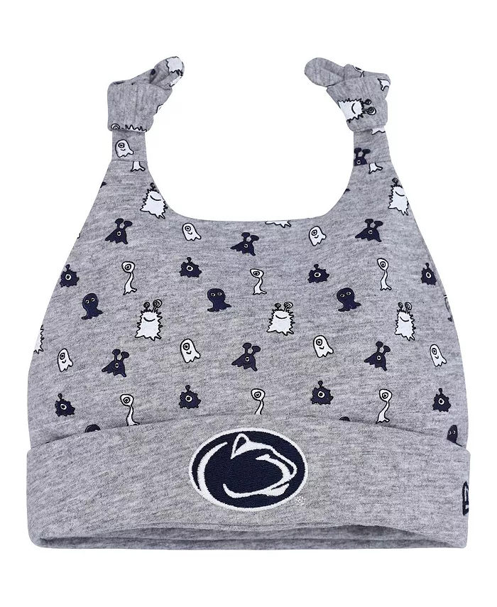 Вязаная шапка с манжетами для новорожденных мальчиков и девочек Heather Gray Penn State Nittany Lions Critter New Era
Вязаная шапка с манжетами для новорожденных мальчиков и девочек Heather Gray Penn State Nittany Lions Critter New Era