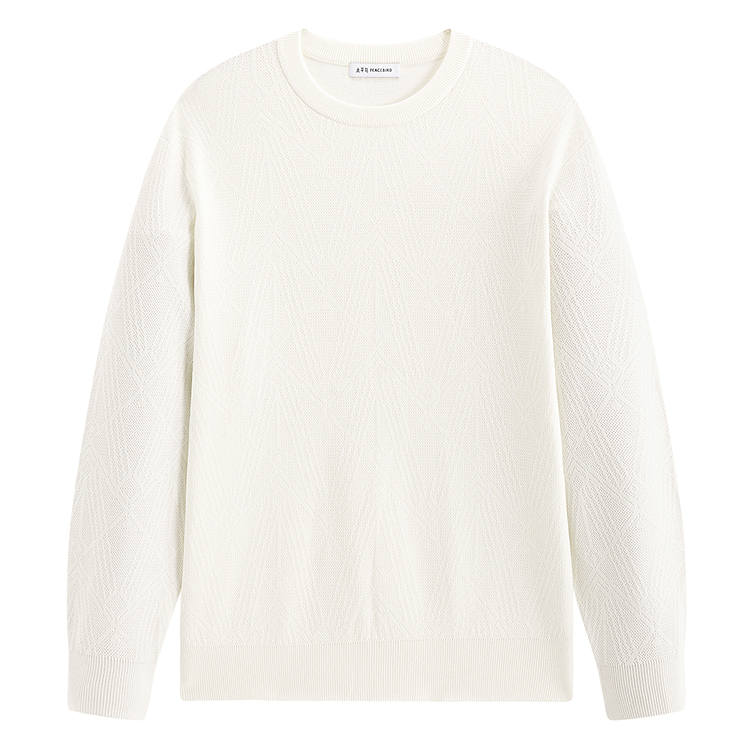 PEACEBIRD MEN Свитер мужской Ecru 1 с круглым вырезом утолщенный
PEACEBIRD MEN Свитер мужской Ecru 1 с круглым вырезом утолщенный