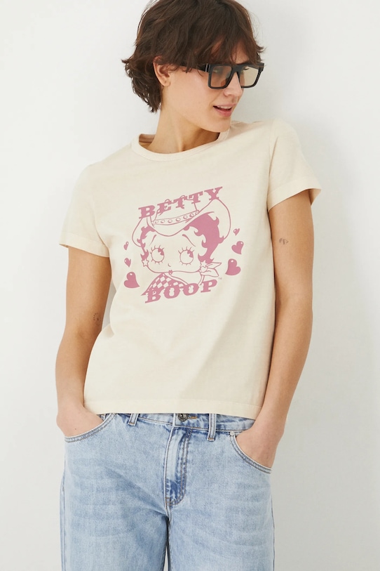 Хлопковая футболка Medicine, бежевый
Хлопковая футболка Medicine, бежевый