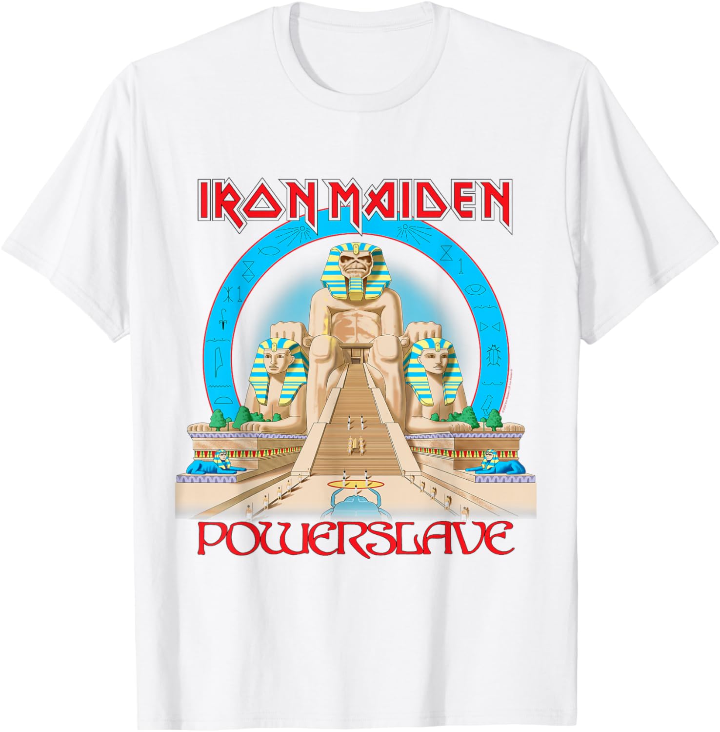 Футболка Iron Maiden - Legacy Collection Powerslave World Tour, белая
Футболка Iron Maiden - Legacy Collection Powerslave World Tour, белая