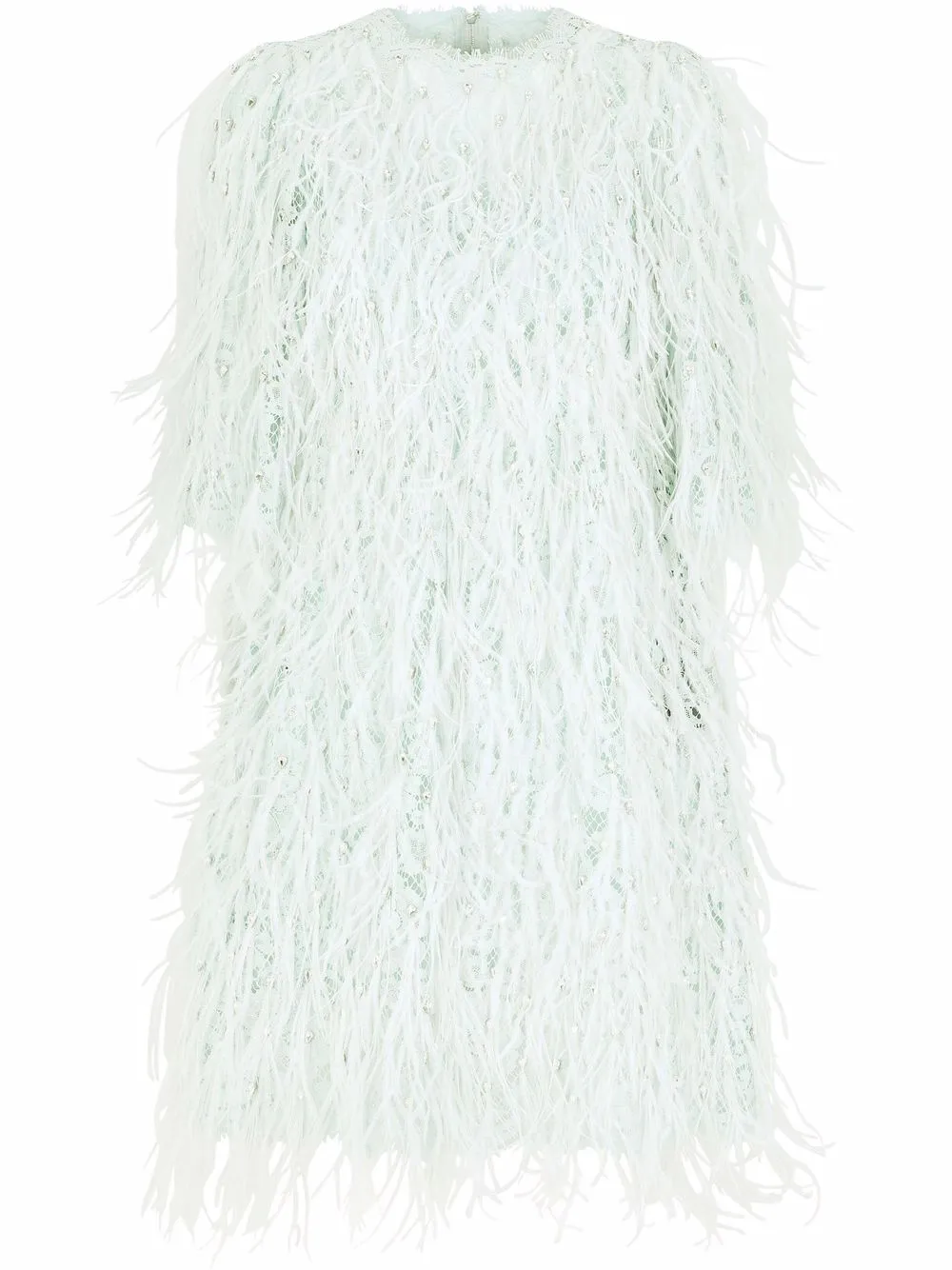 Платье с перьями Dolce & Gabbana, синий
Платье с перьями Dolce & Gabbana, синий