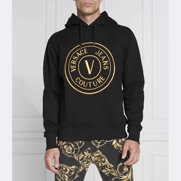 Толстовка обычного кроя Versace, черный
Толстовка обычного кроя Versace, черный